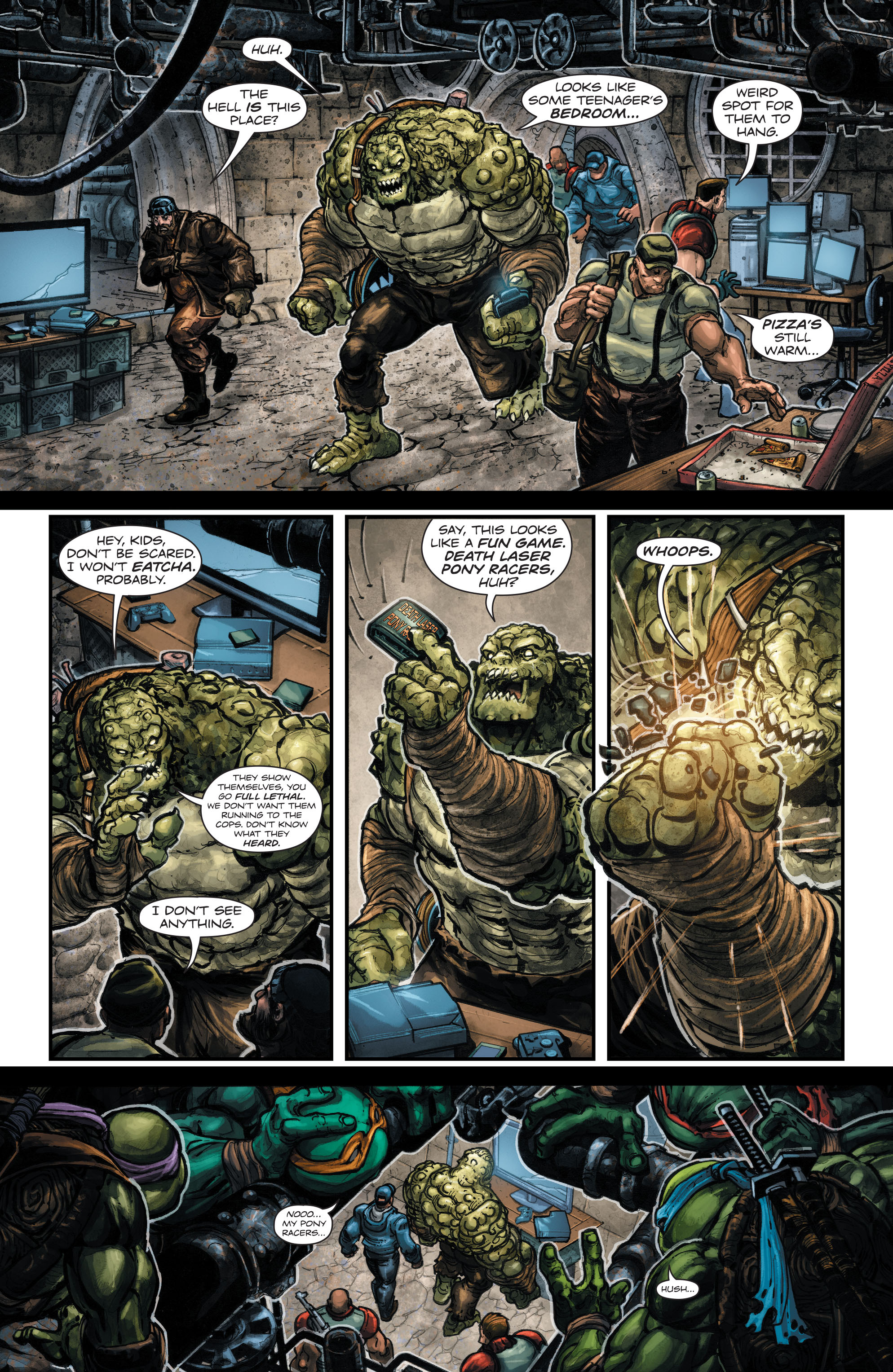 Read online Batman/Teenage Mutant Ninja Turtles comic -  Issue #1 - 10