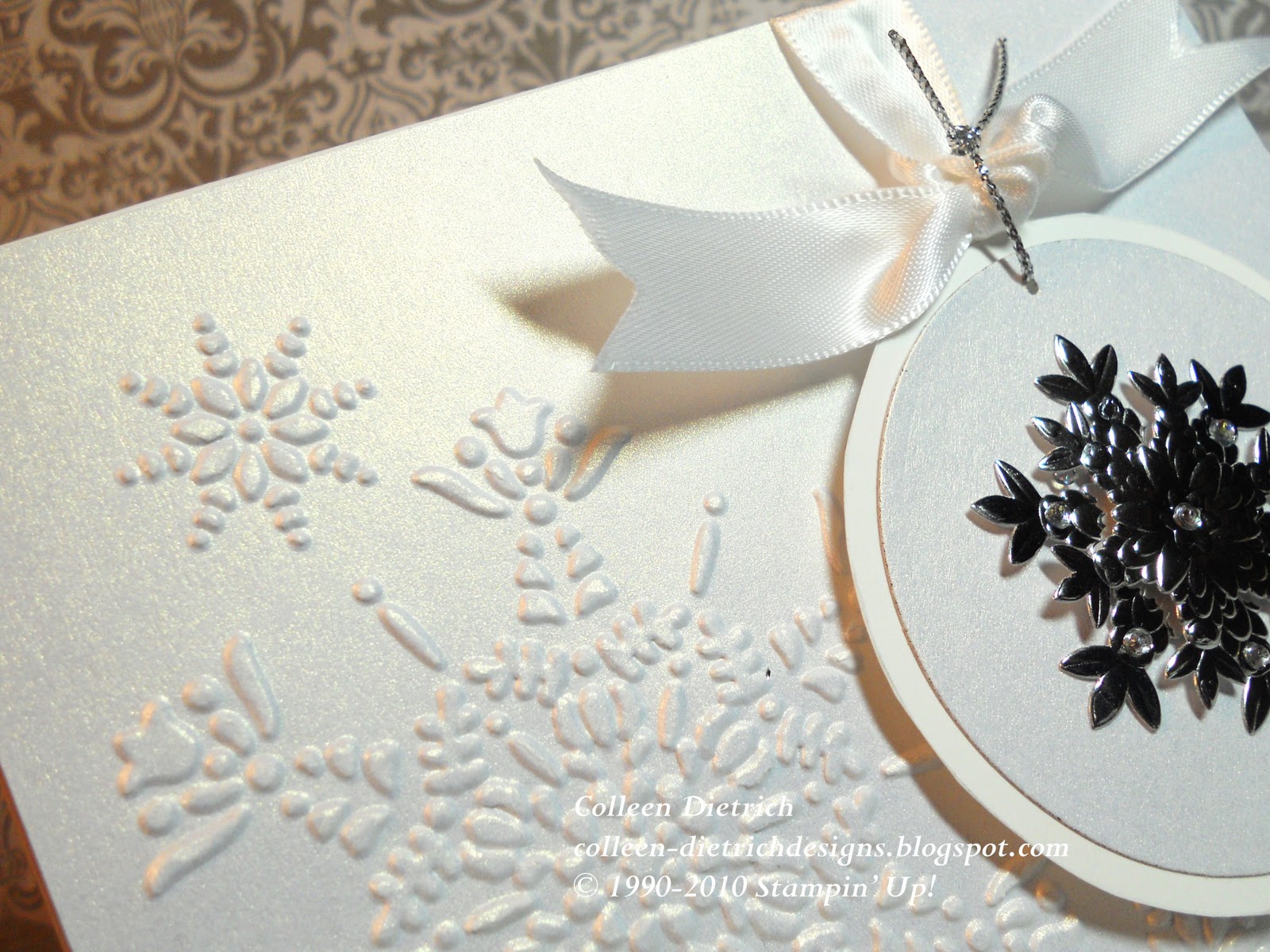 Silver Snowflakes | Colleen Dietrich Designs