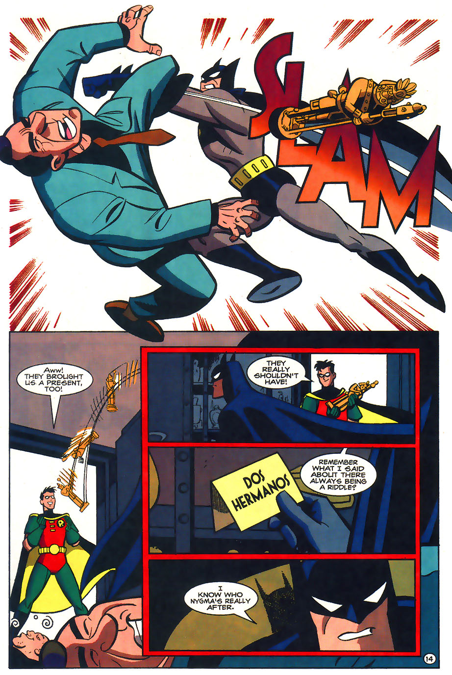 Read online The Batman and Robin Adventures comic -  Issue #3 - 15