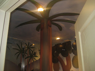 pintura decorativa y mural: un baño especial