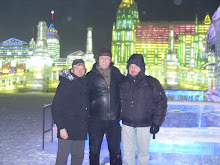 My friends and I at the icecity