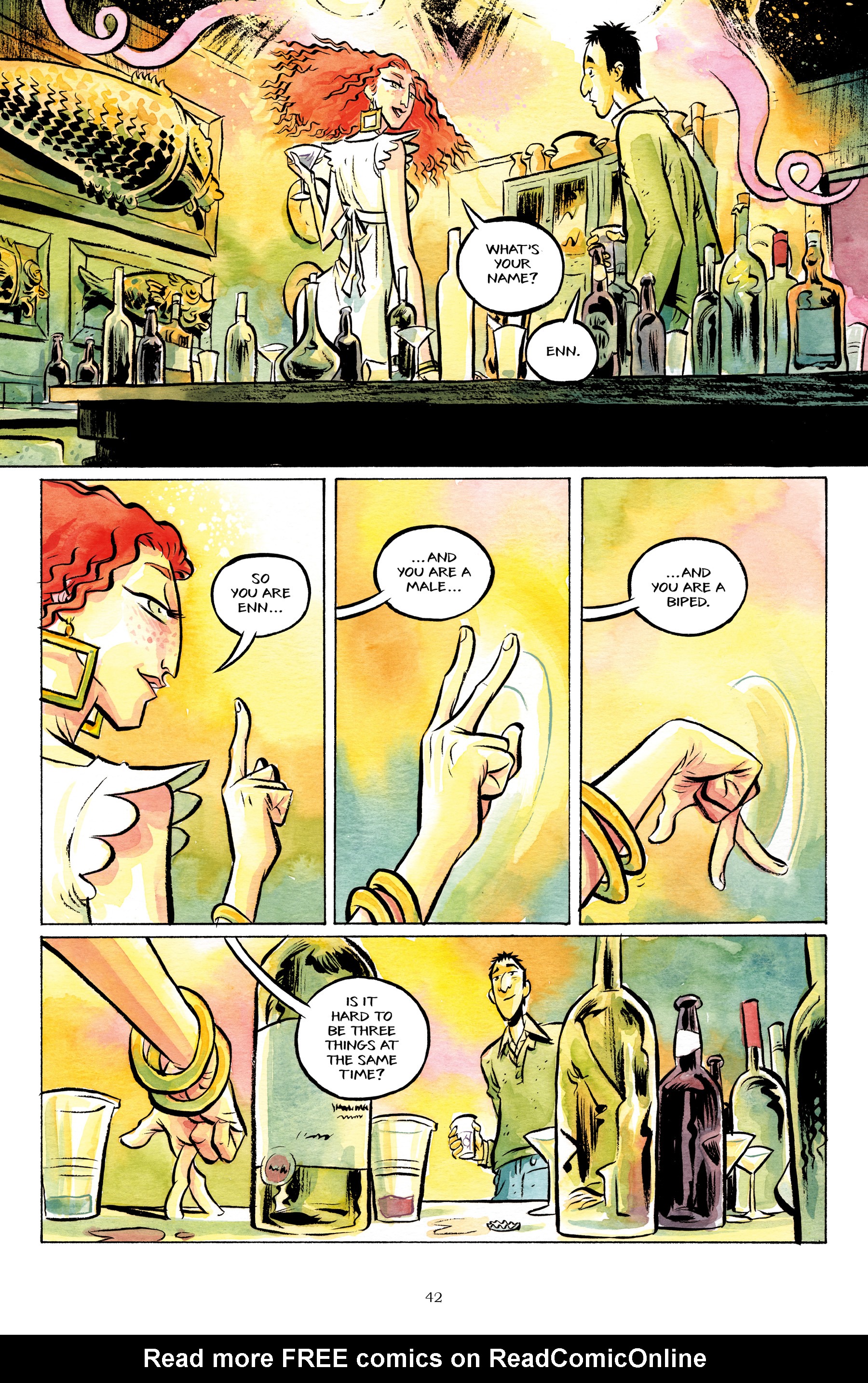 Read online Neil Gaiman’s How To Talk To Girls At Parties comic -  Issue # Full - 43