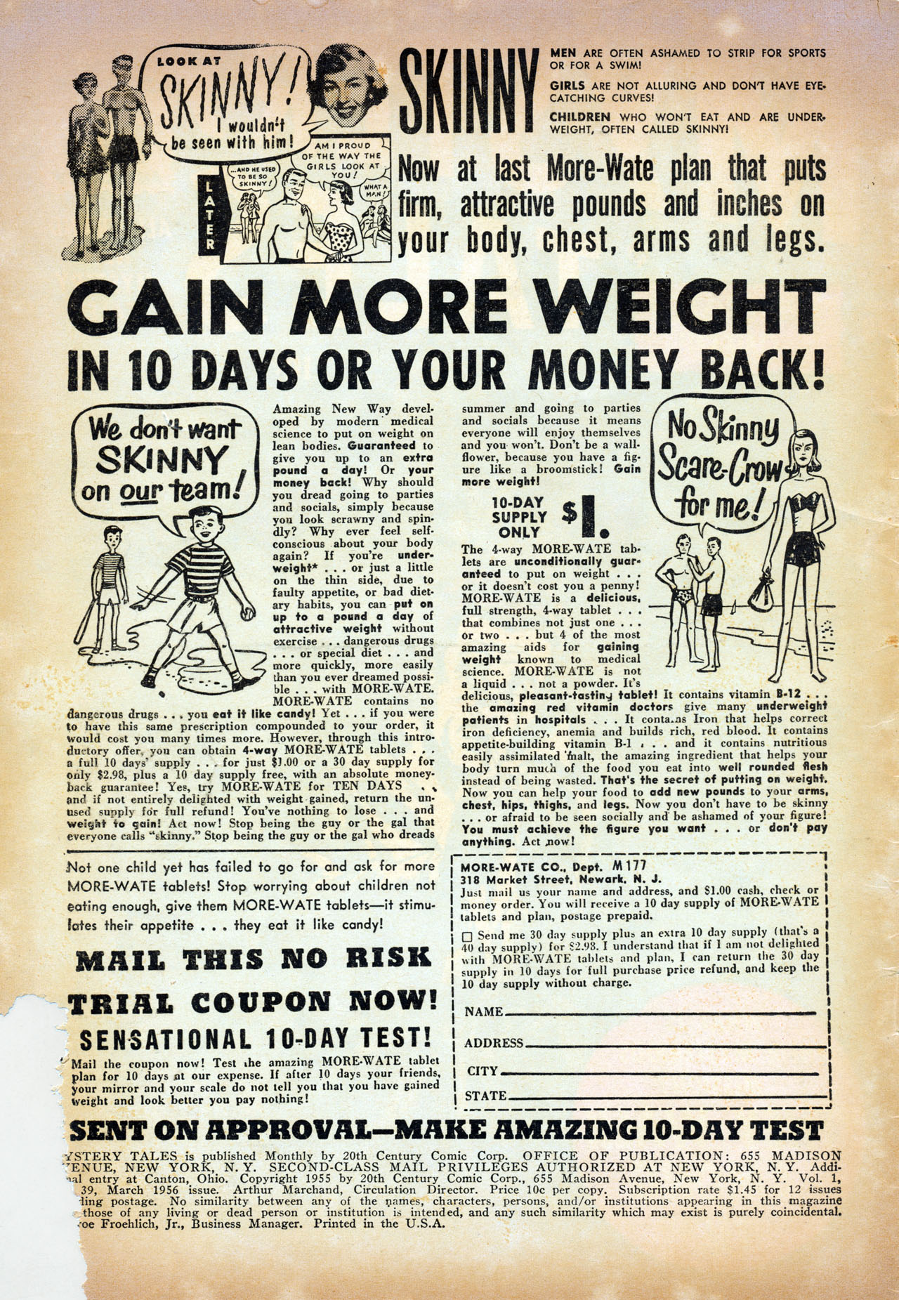 Read online Mystery Tales comic -  Issue #39 - 2