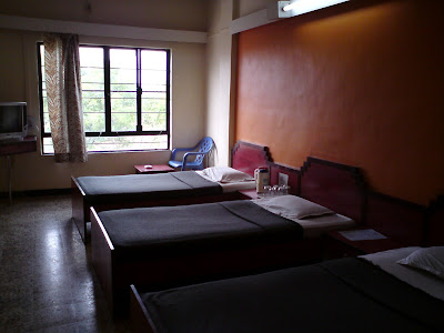 My room at hotel Abhishek in Nashik