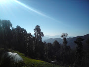 A clear, cloudless morning on the way to Birahi from Uttarkashi (clear cloudless morning on the way to birahi)