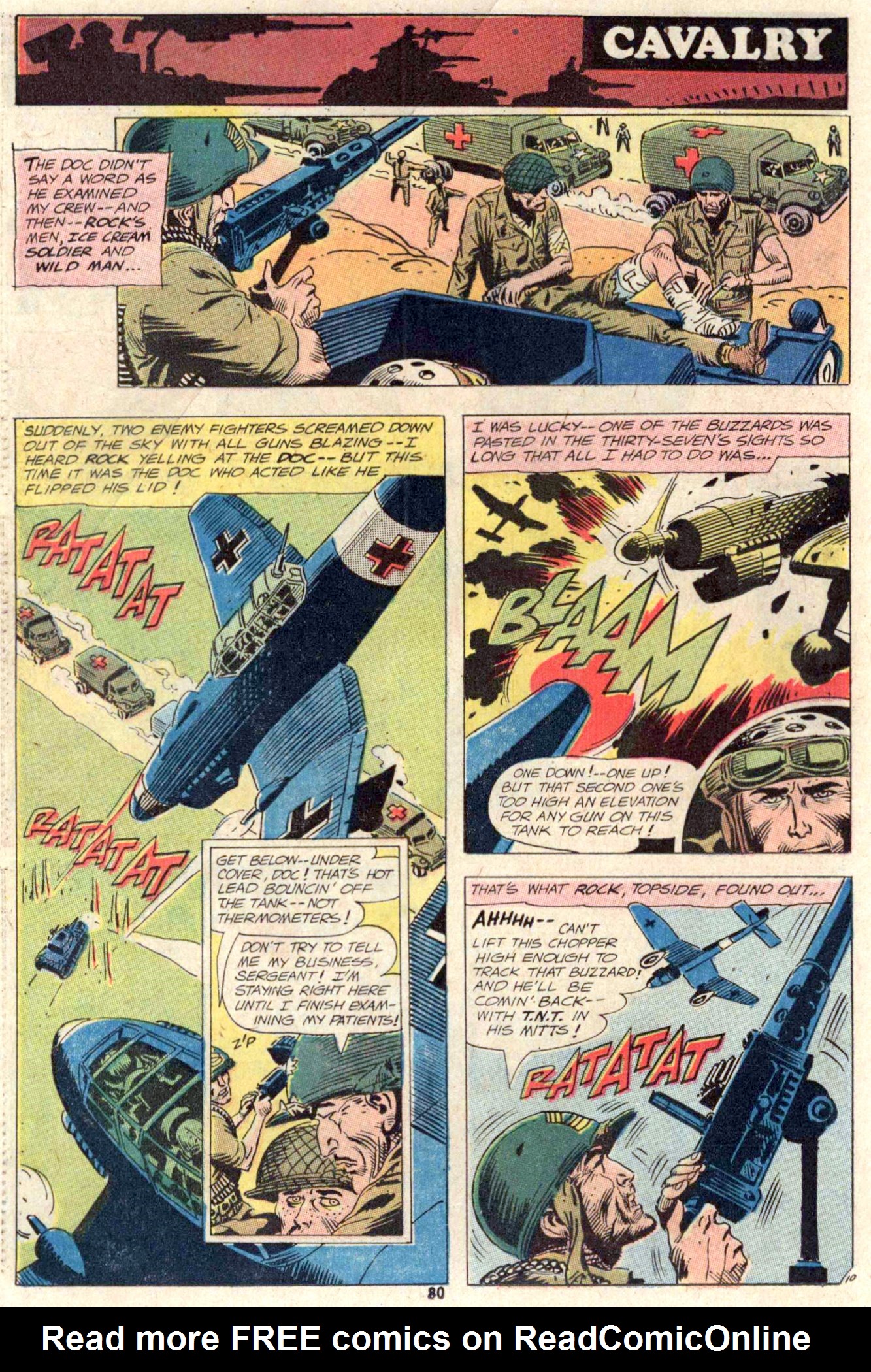 Read online Our Army at War (1952) comic -  Issue #242 - 80