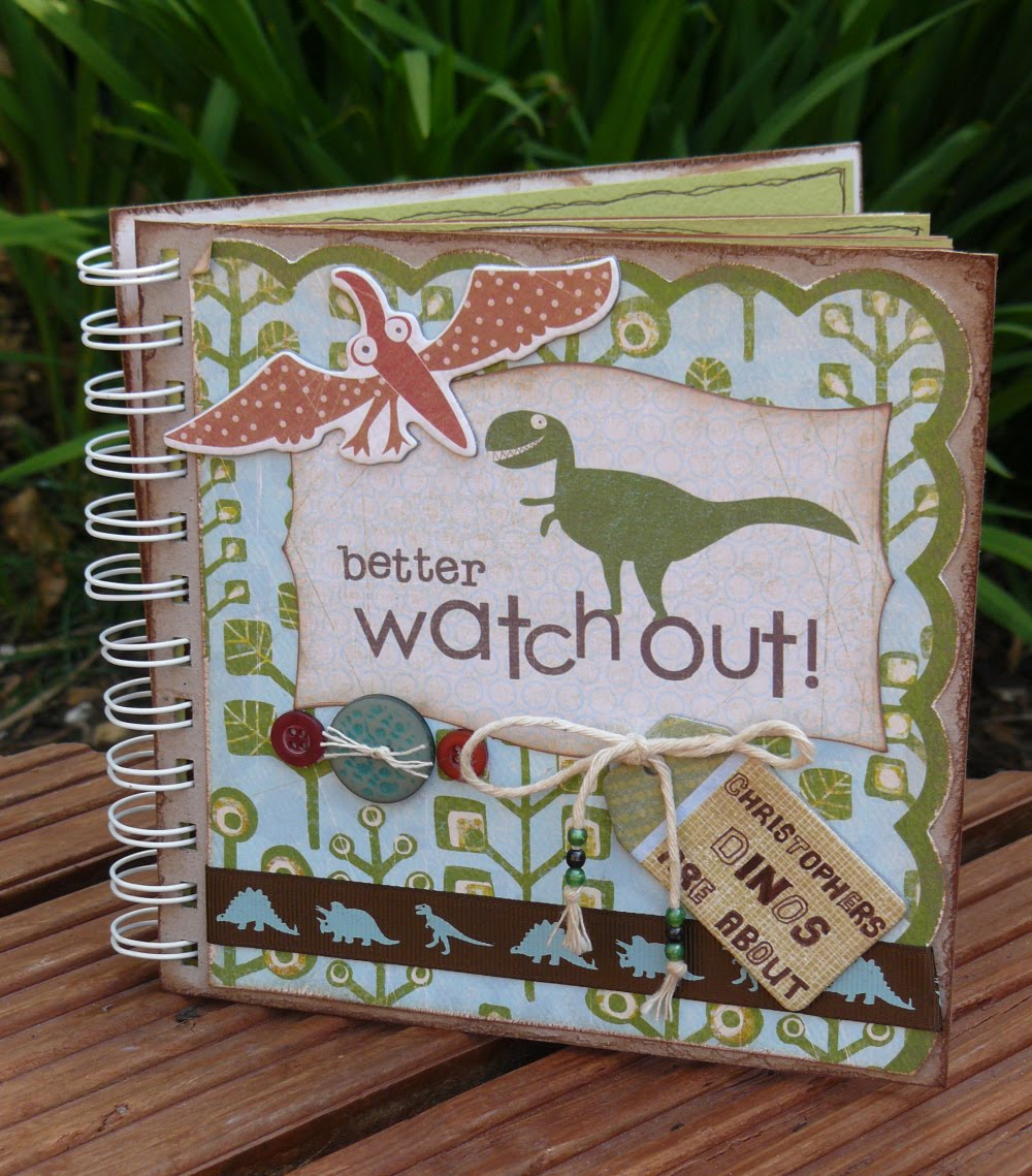 life-love-and-scrap-dinosaur-mini-book