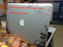 Translucent skin on macbook