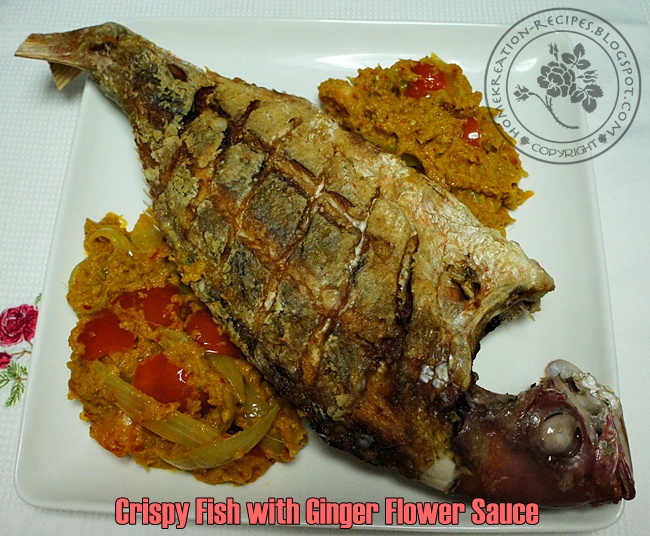 HomeKreation - Kitchen Corner: Crispy Fish with Ginger 