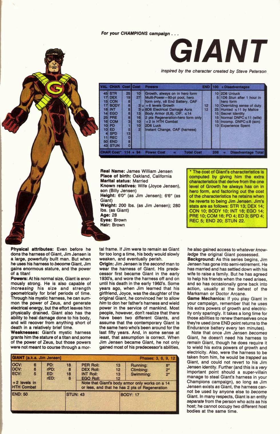 Read online Champions (1986) comic -  Issue #3 - 27