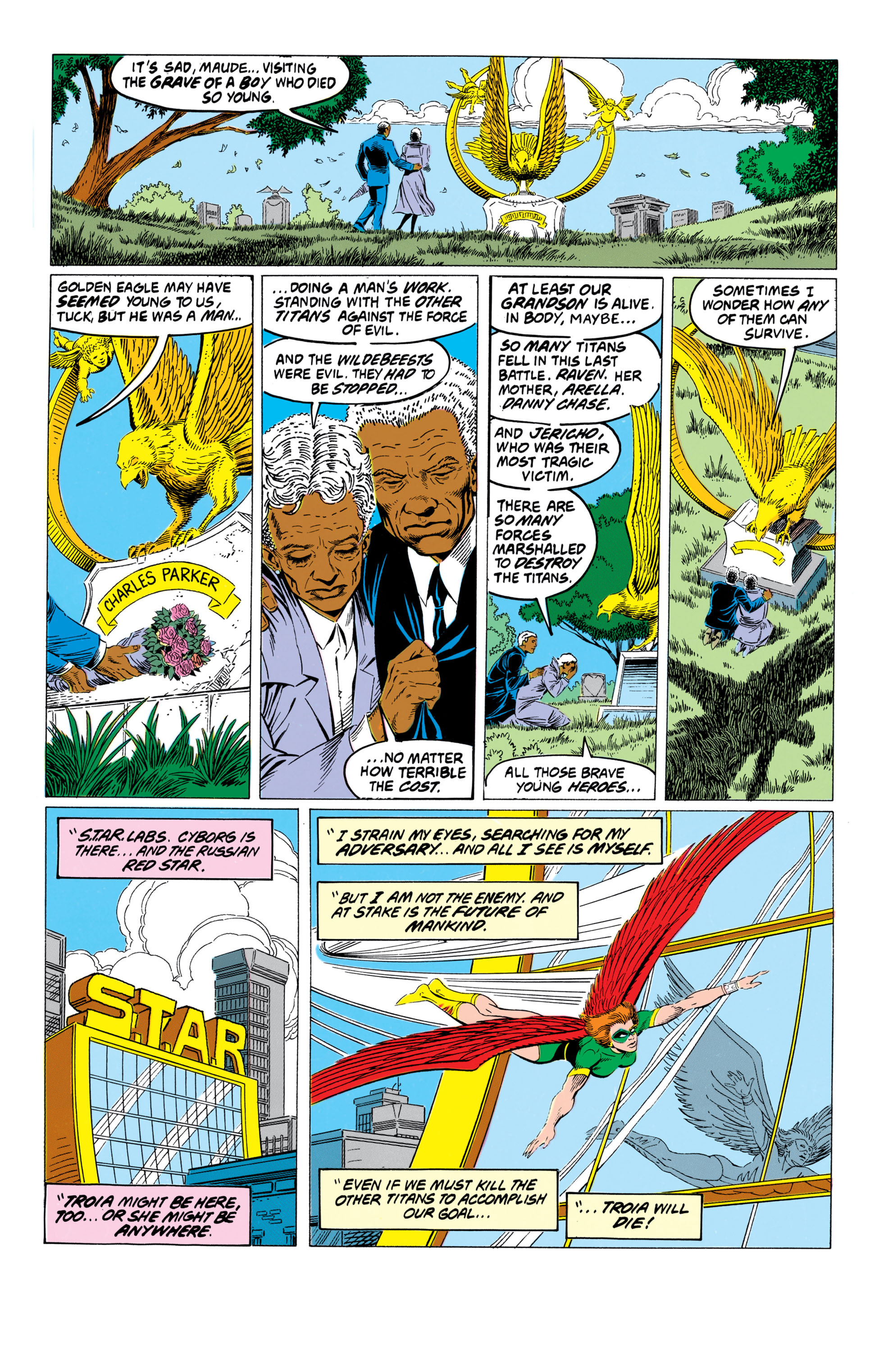 Read online The New Titans (1988) comic -  Issue #87 - 2
