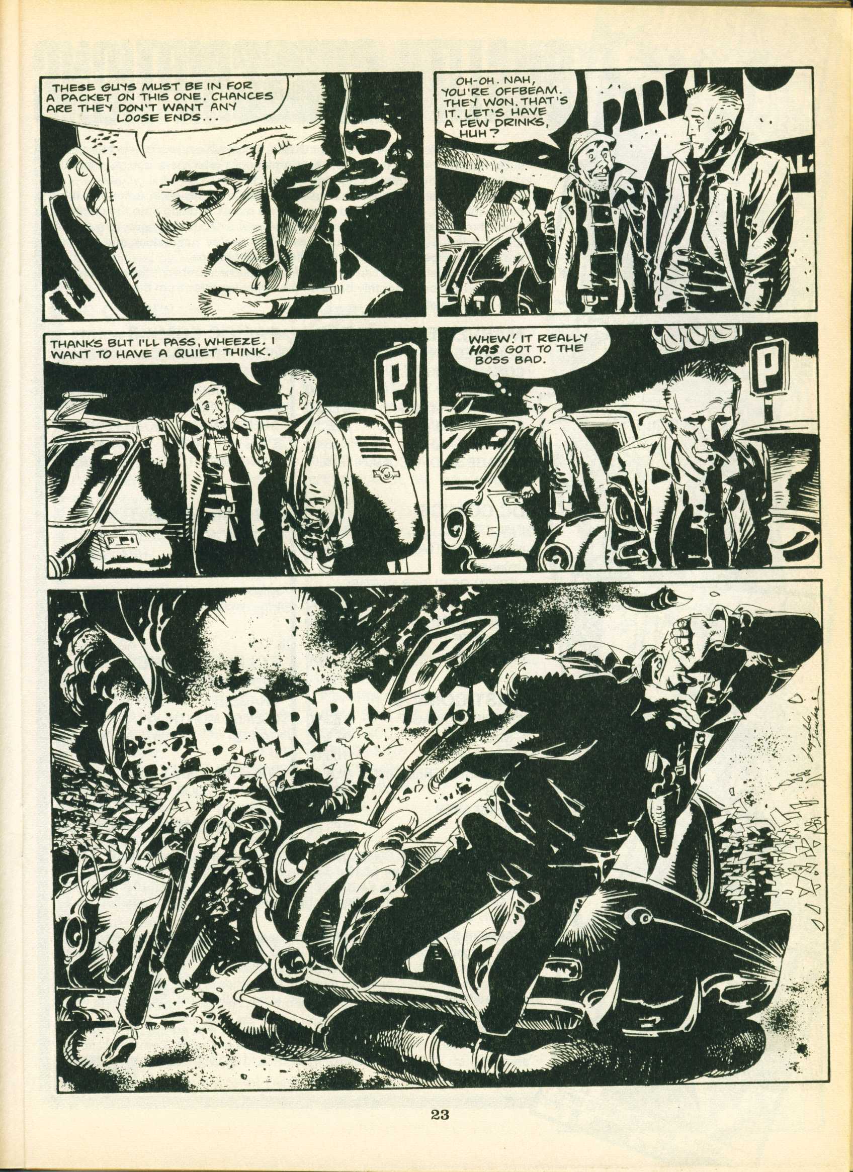 Read online Warrior comic -  Issue #22 - 23