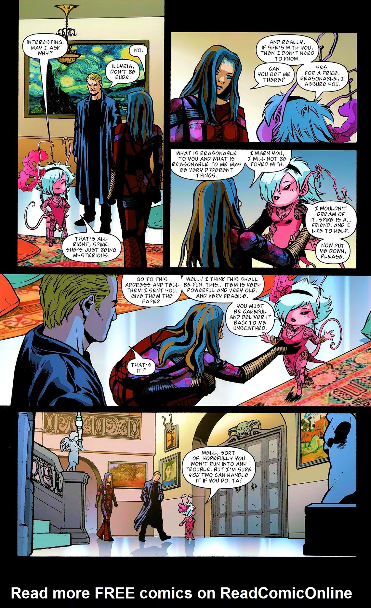 Read online Angel: Illyria: Haunted comic -  Issue #2 - 11