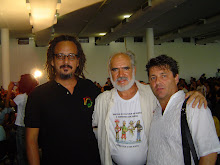 Olinda Recife Piassa e o cineasta Lula Gonzaga ao centro.