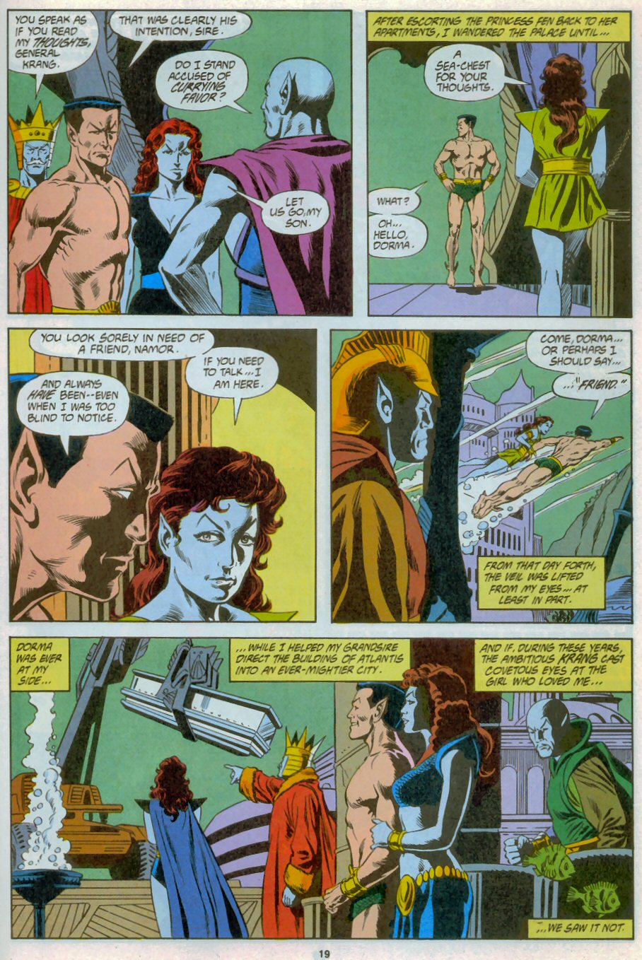 Read online Saga of the Sub-Mariner comic -  Issue #6 - 16