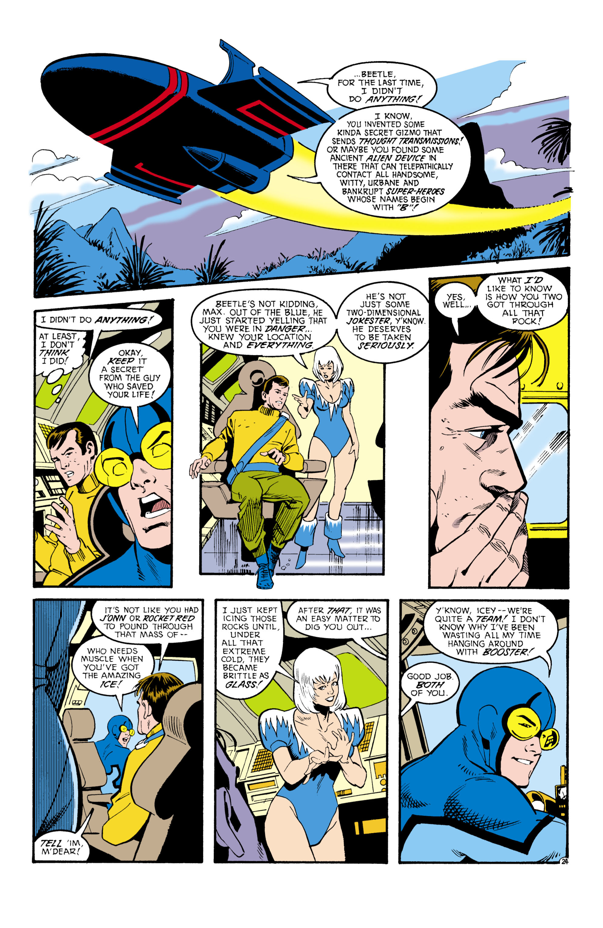 Read online Justice League International (1987) comic -  Issue #24 - 22