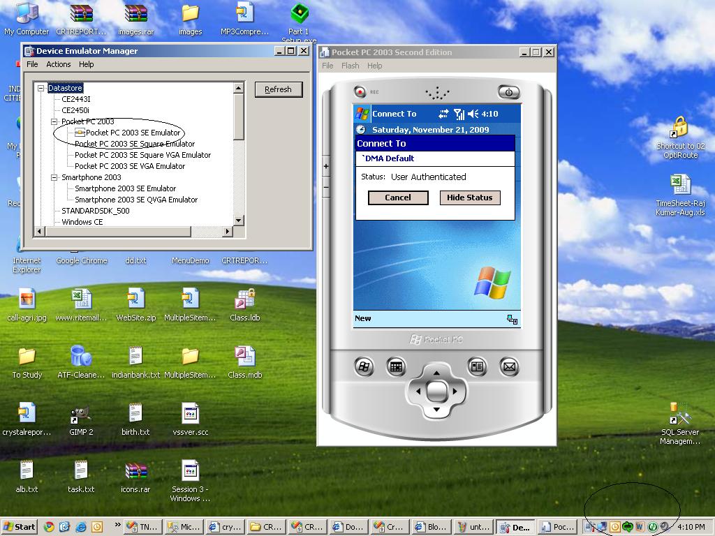Wince Smart Device DotNet Mobile Application Development: Running ...