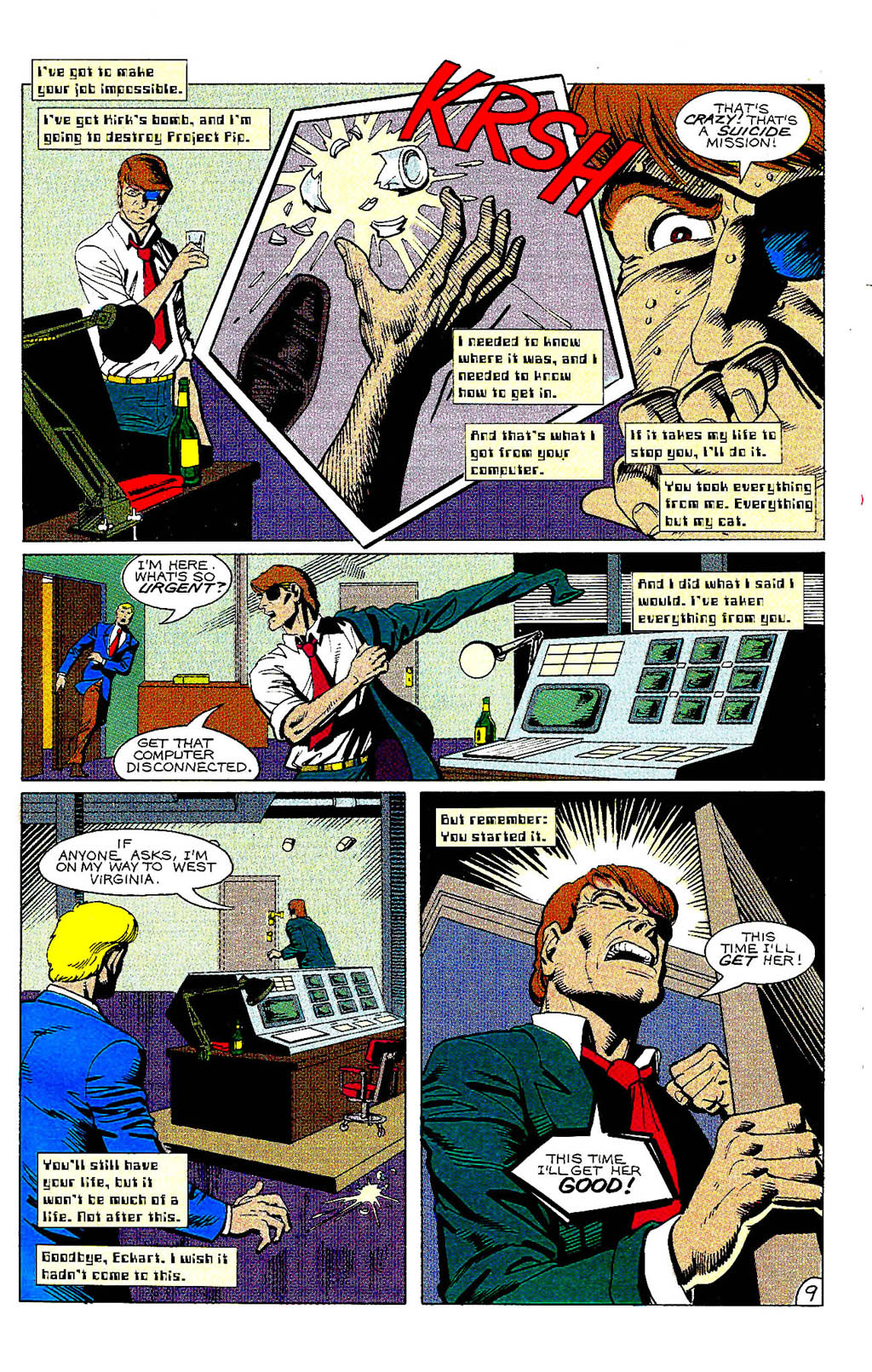 Read online Whisper (1986) comic -  Issue #6 - 11