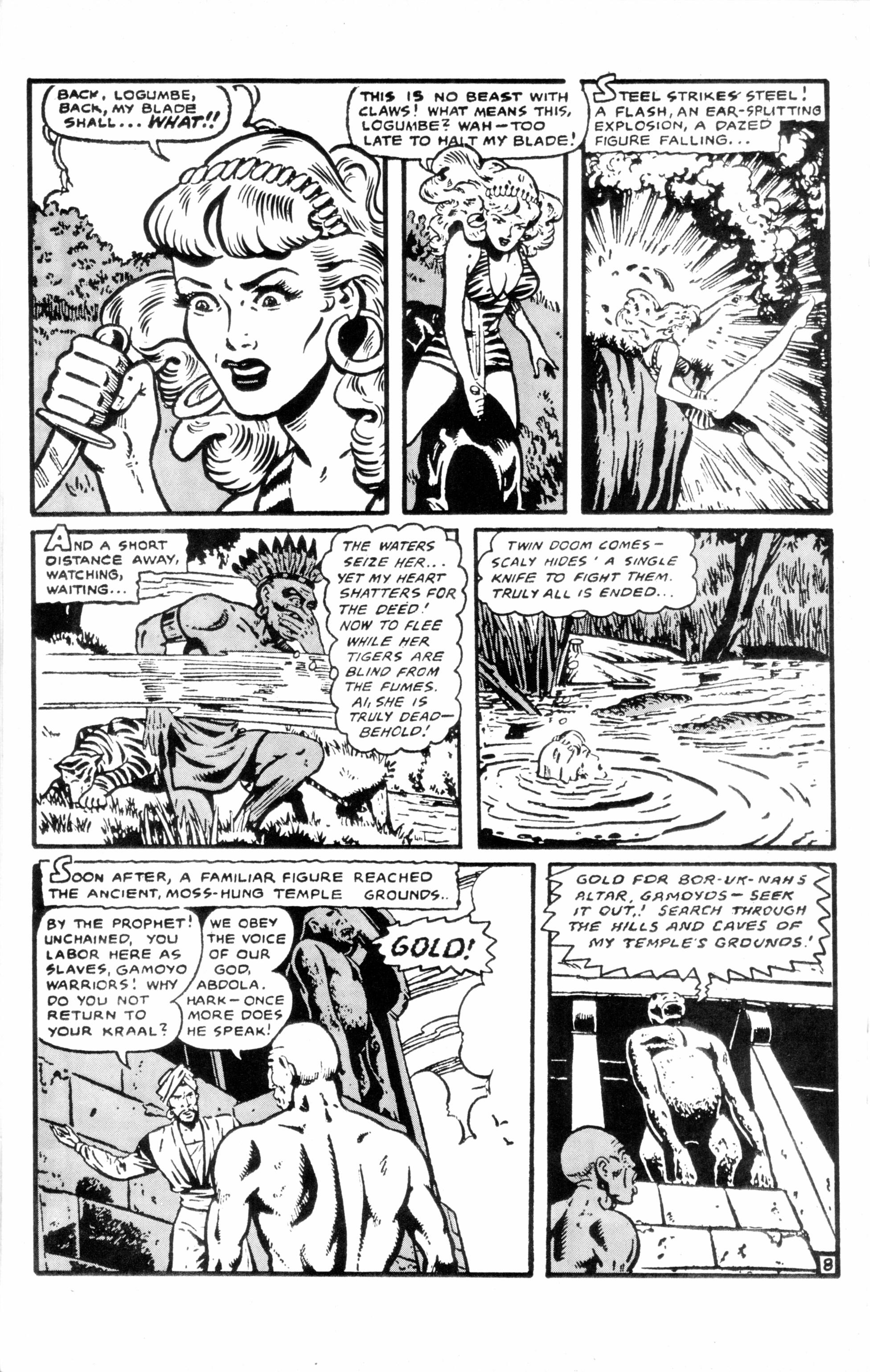 Read online Jungle Girls (1988) comic -  Issue #3 - 30