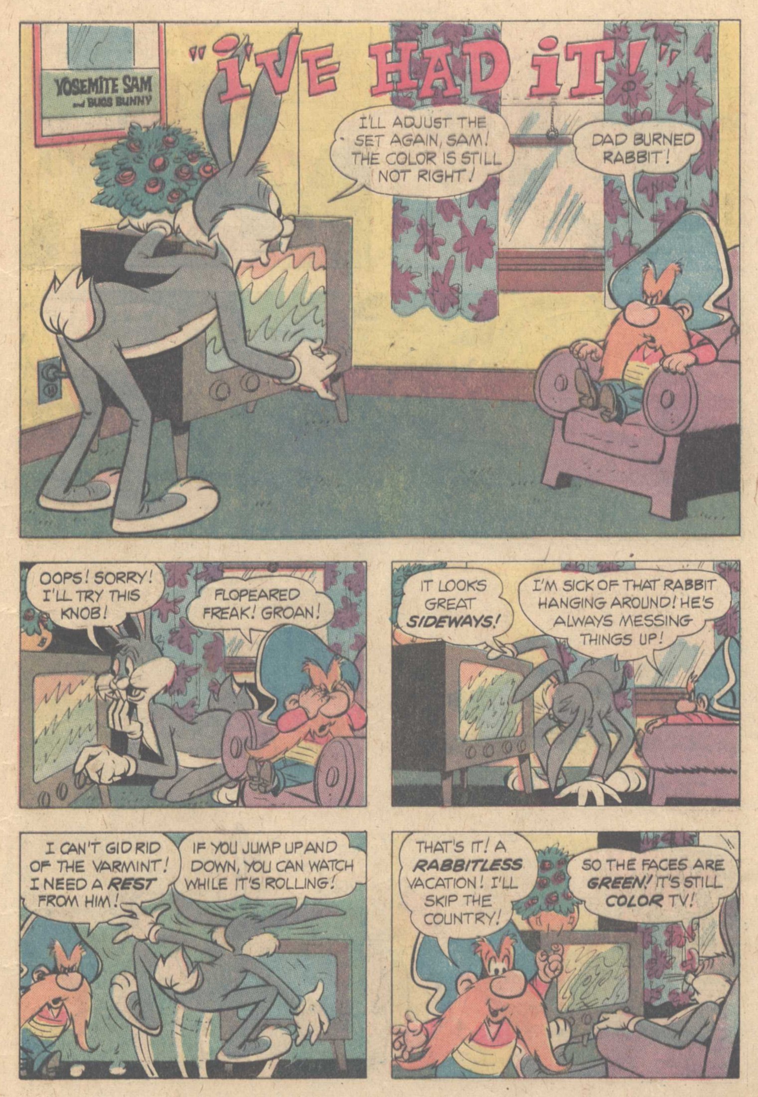 Read online Yosemite Sam and Bugs Bunny comic -  Issue #29 - 9