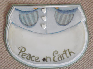 Peace on Earth gift tag
