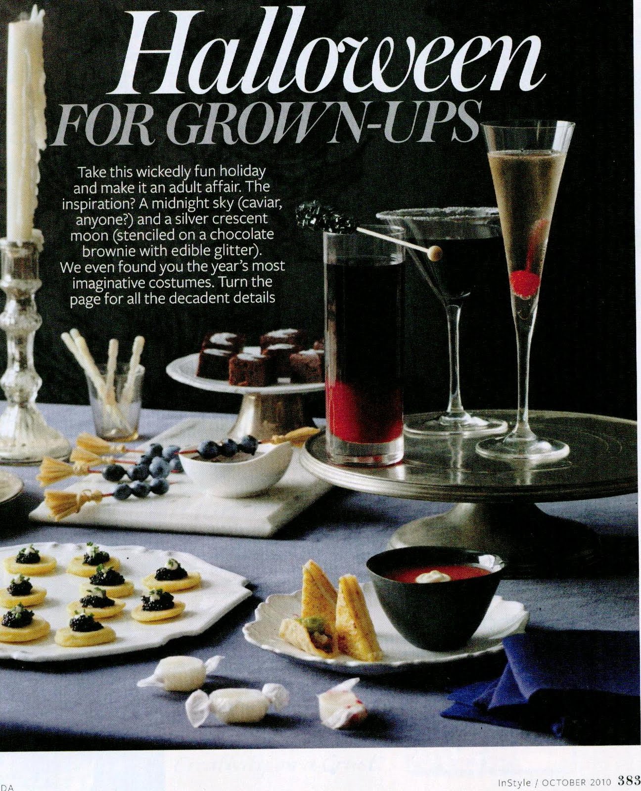 Anna Patricia Designs: An Elegant Halloween Dinner...