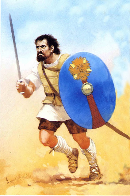 Antichi Soldati Romani Di Fanteria Leggera