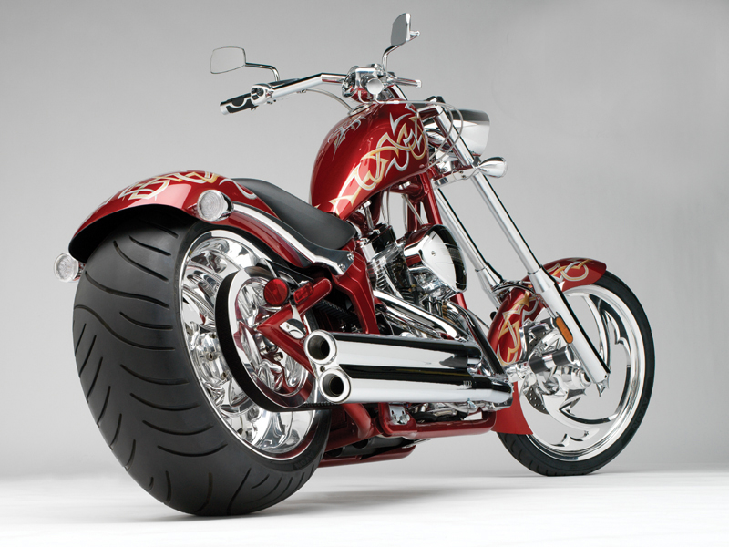 automatic chopper motorcycle