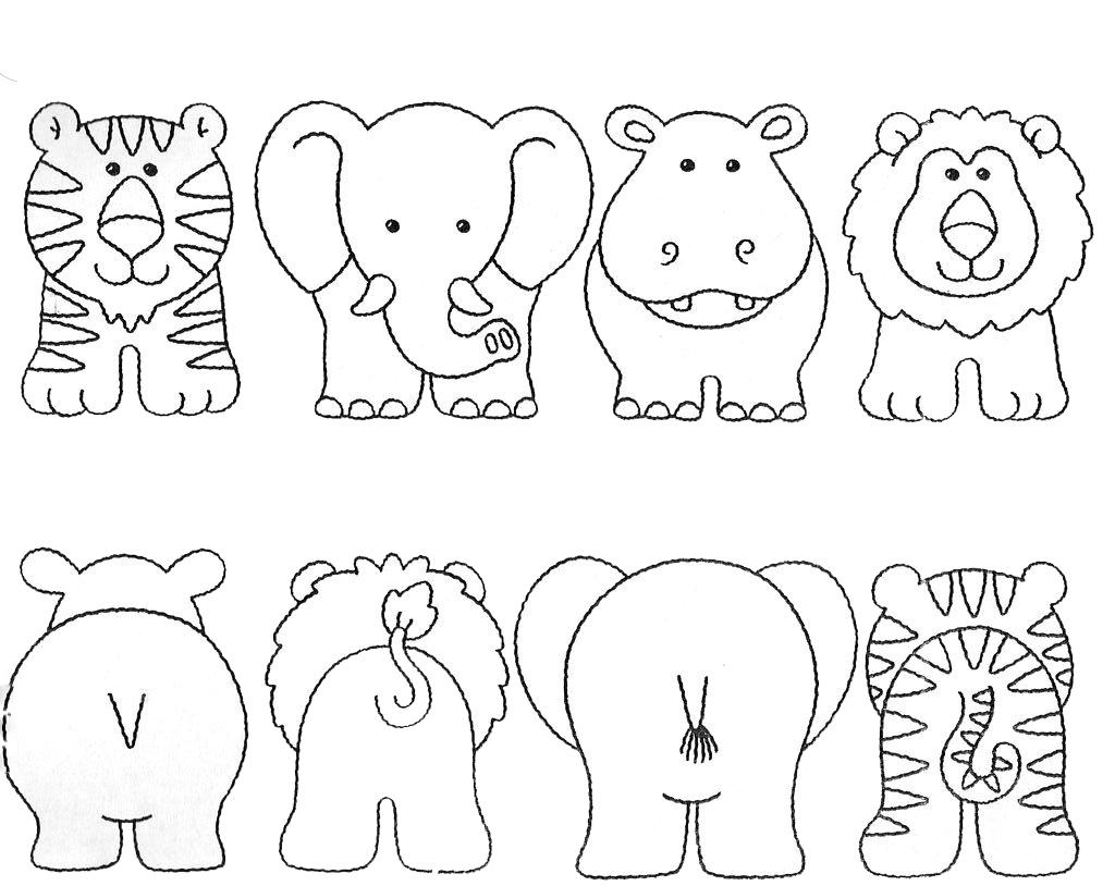 Pra Gente Miúda: Desenhos para Colorir - Animais fofos!