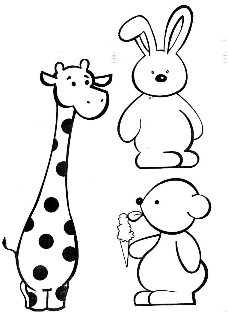 desenhos de animais fofos para colorir para crianças 17382396