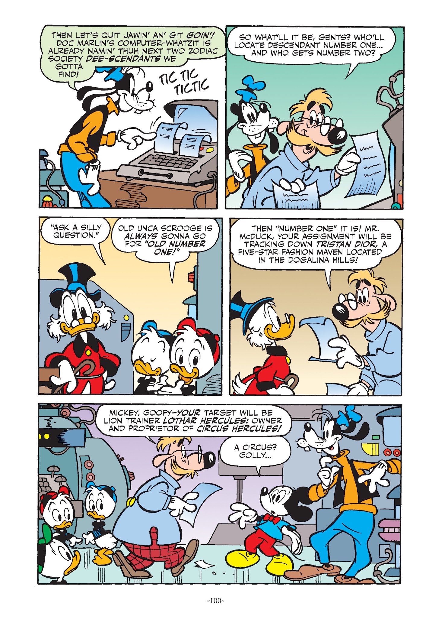 Read online Mickey and Donald: The Search For the Zodiac Stone comic -  Issue # TPB - 99