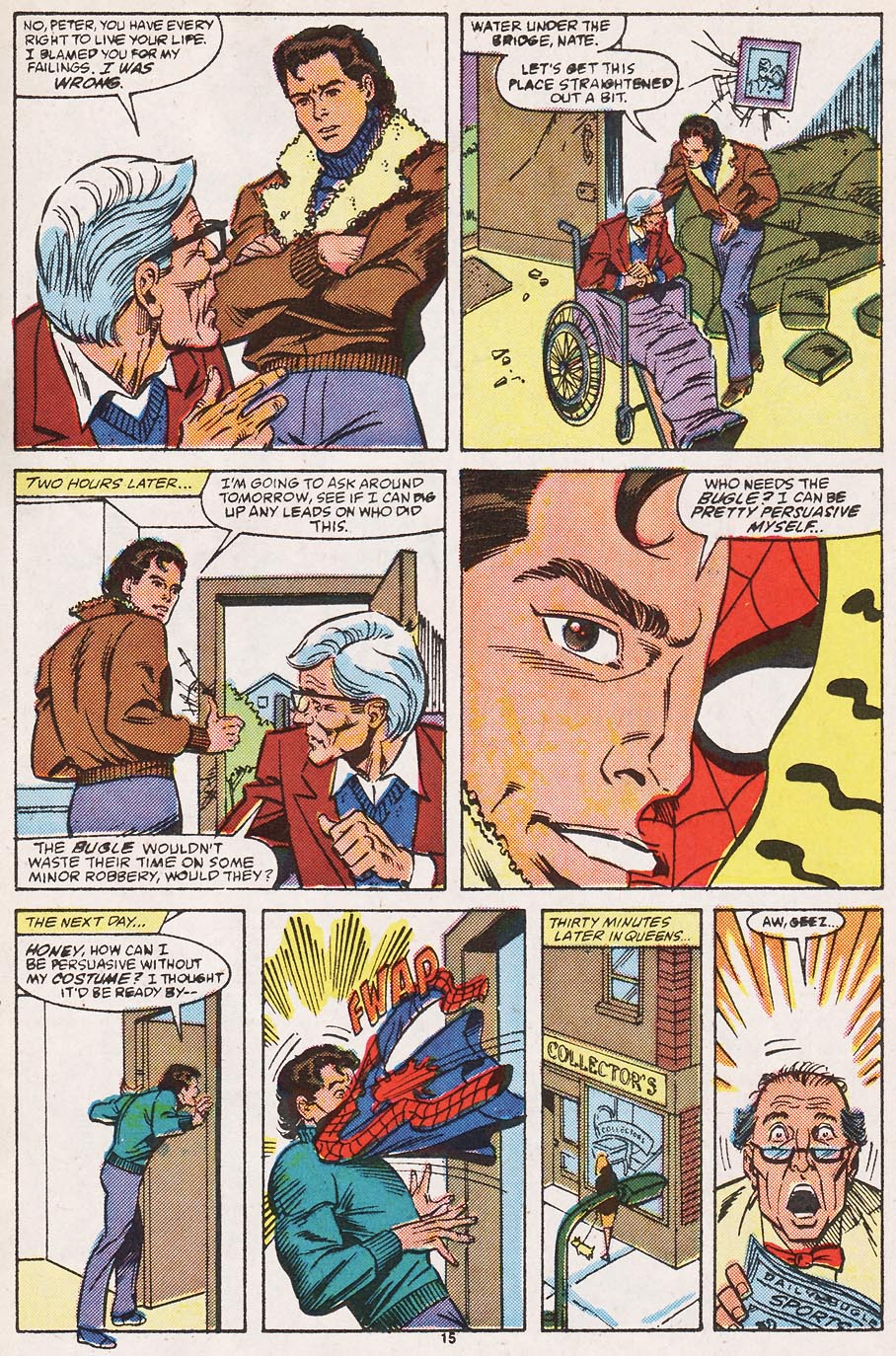Read online Web of Spider-Man (1985) comic -  Issue #39 - 12