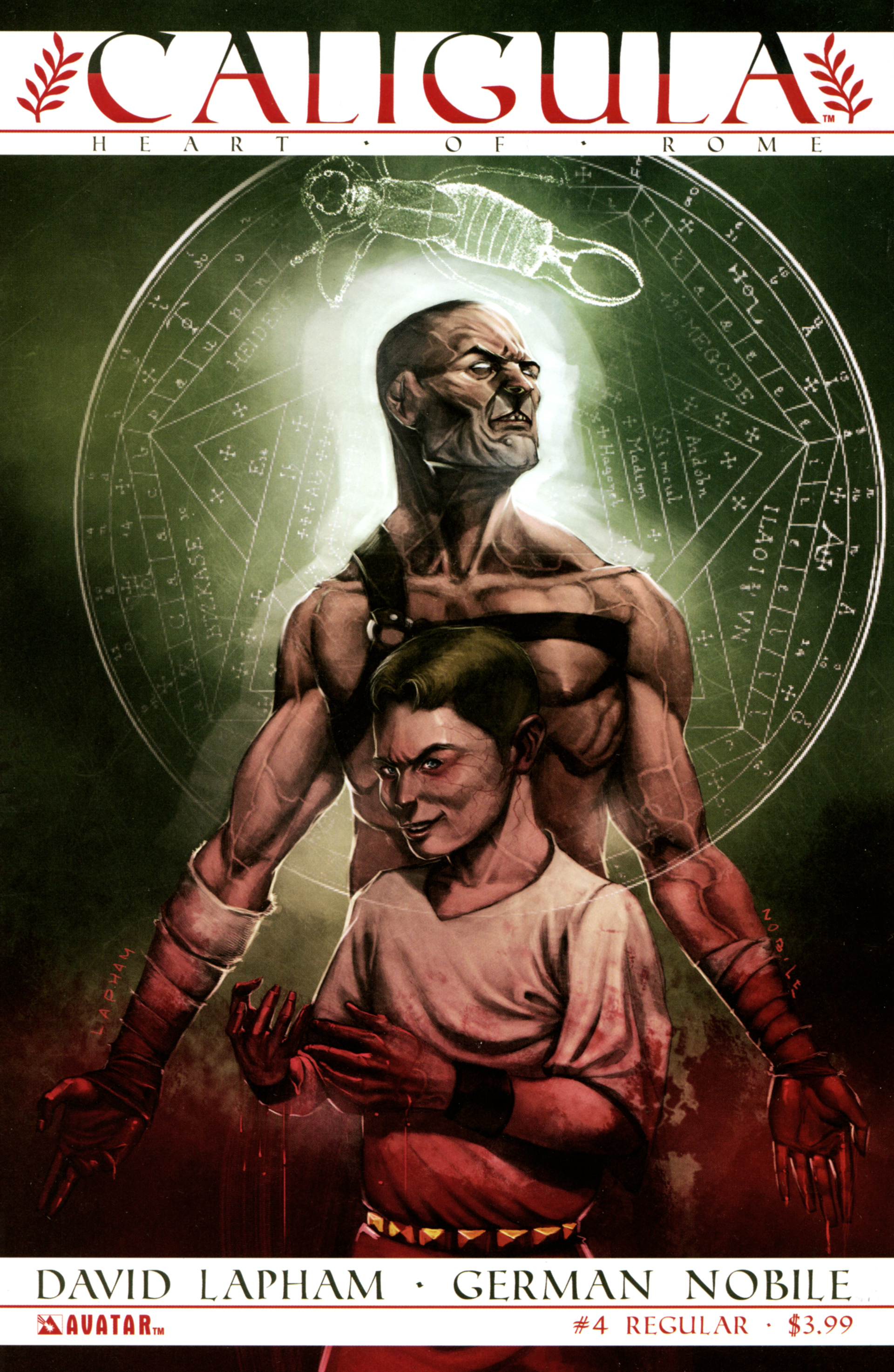Read online Caligula: Heart of Rome comic -  Issue #4 - 1