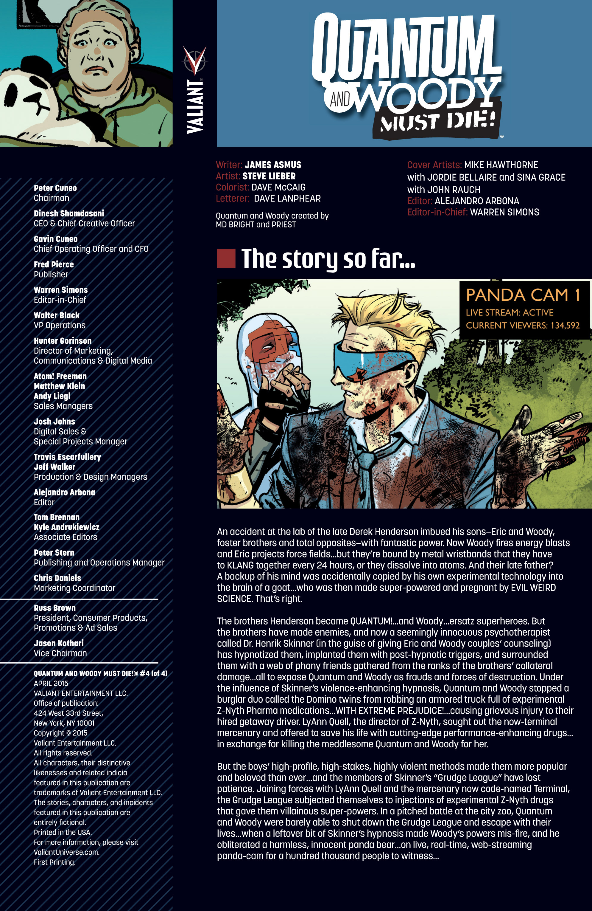 Read online Quantum and Woody Must Die comic -  Issue #4 - 2