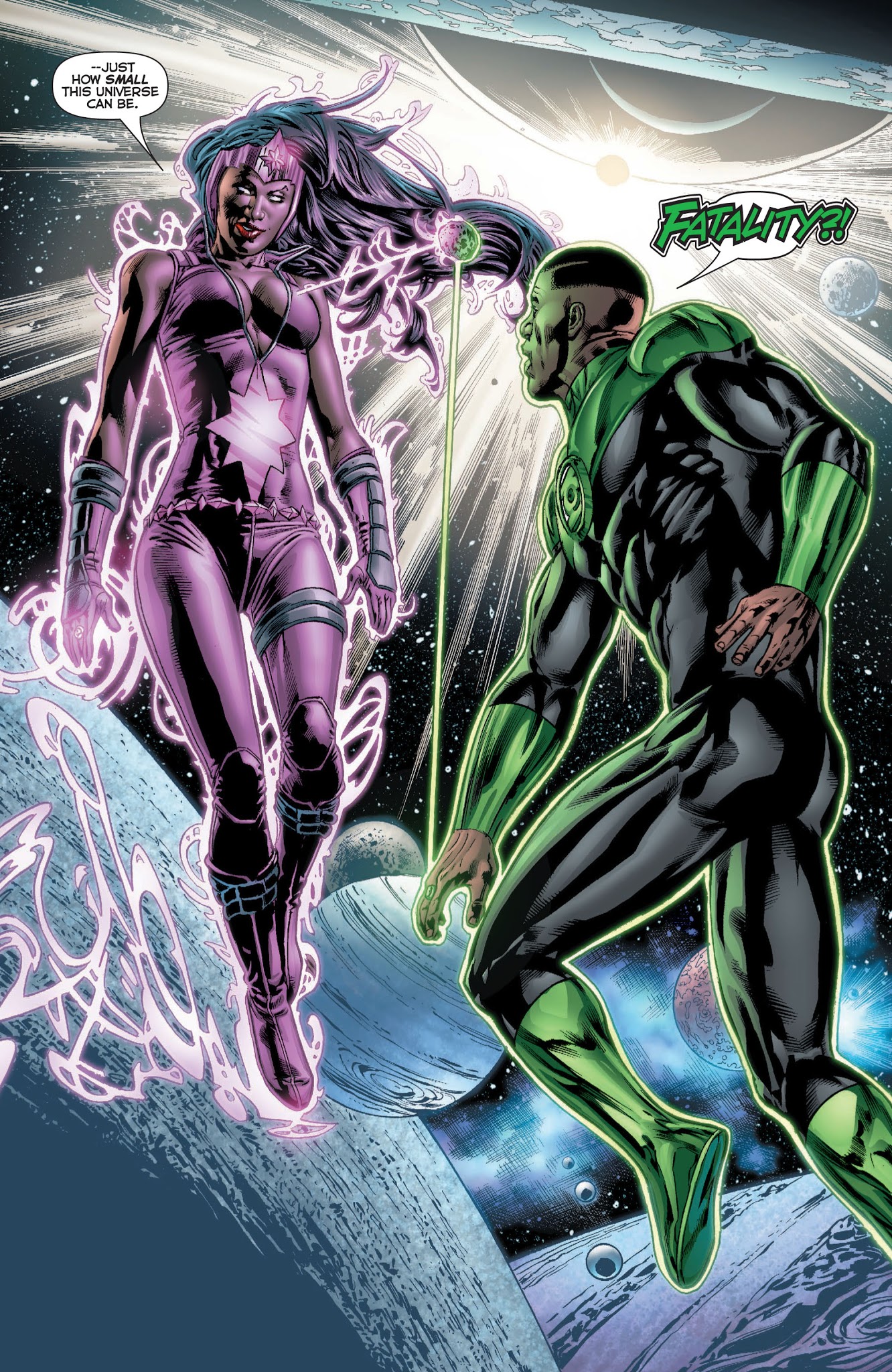 Read online Green Lantern: Rise of the Third Army comic -  Issue # TPB - 95