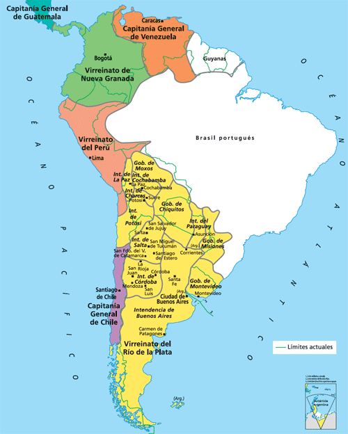 El Arcón de Historia Creación del Virreinato del Río de la Plata (1776) El Arcón de Historia Creación del Virreinato del Río de la Plata (1776)