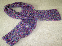 crocheted scarf for homeless