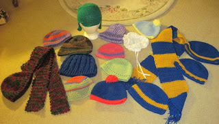 hats and scarves