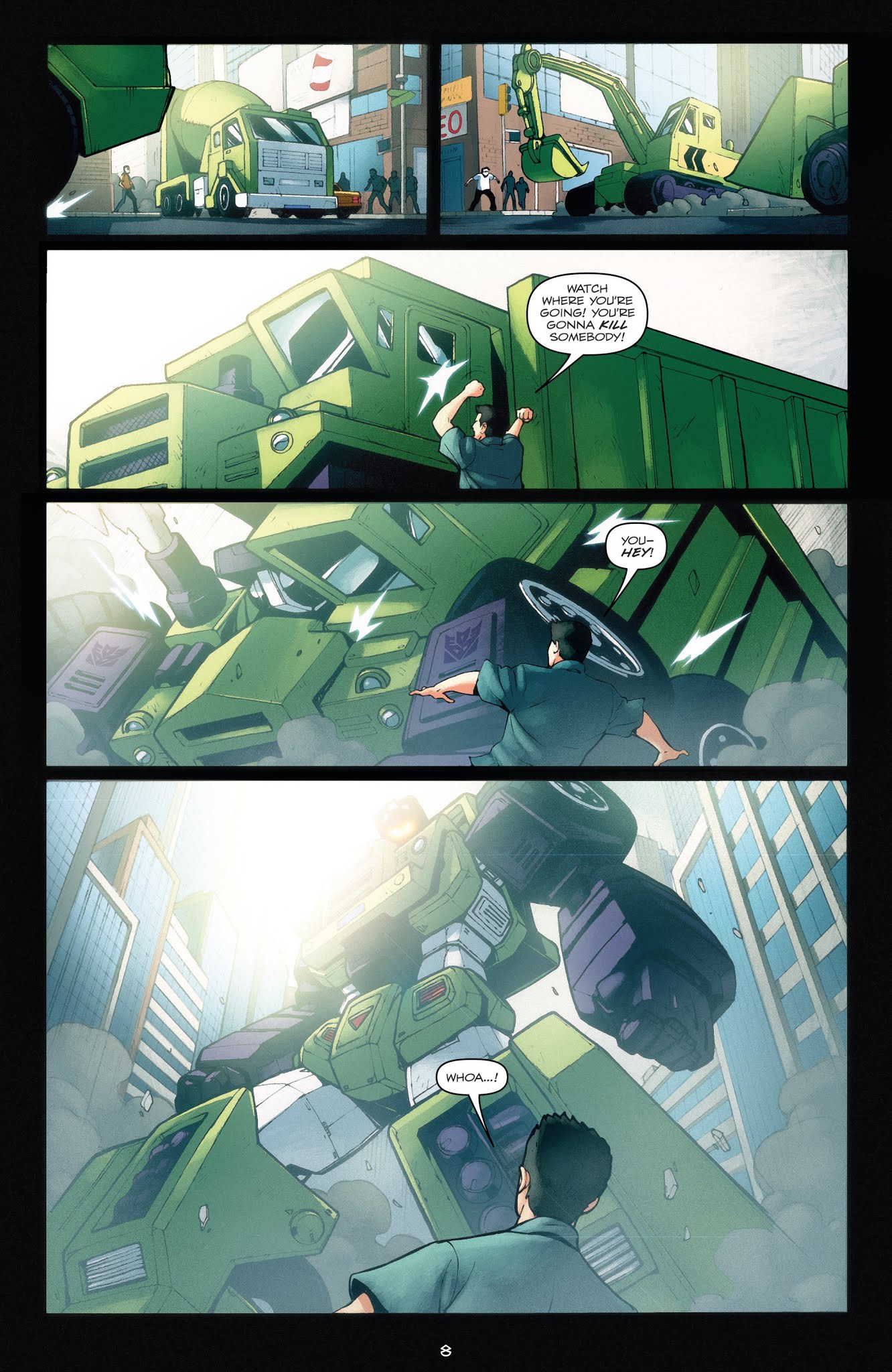 Read online Transformers: The IDW Collection comic -  Issue # TPB 5 (Part 1) - 9