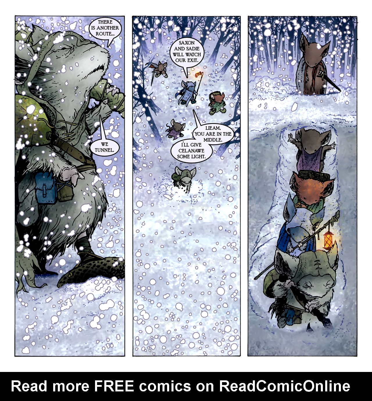 Read online Mouse Guard: Winter 1152 comic -  Issue #1 - 5