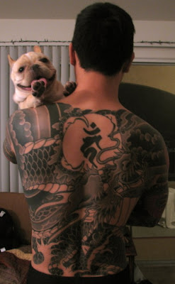 Japanese Tattoo Gallery on Back Body Man