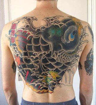 japan koi fish tattoo