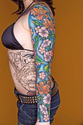 Flower Tattoo, Arm tattoos