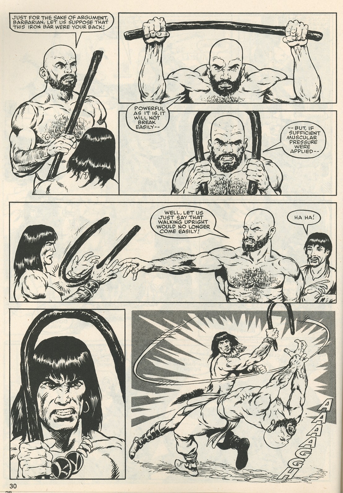Read online The Savage Sword Of Conan comic -  Issue #111 - 31