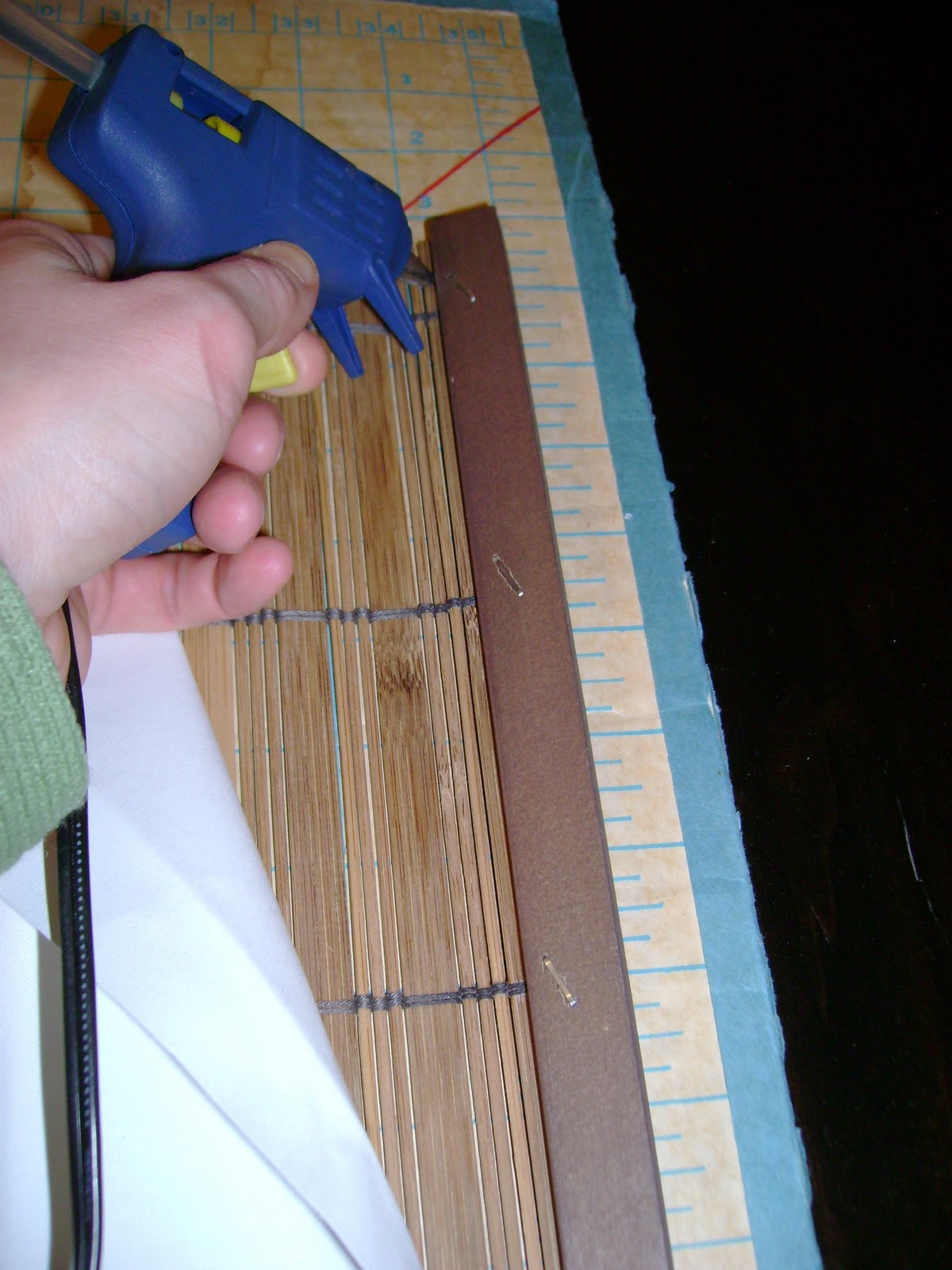 radiance from ruins Lining Bamboo Shades