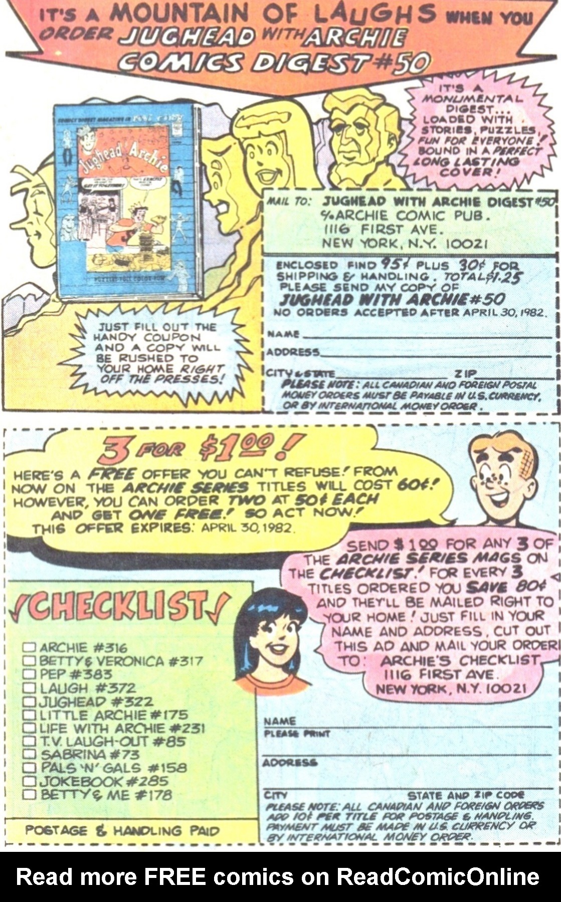Read online Jughead (1965) comic -  Issue #322 - 19