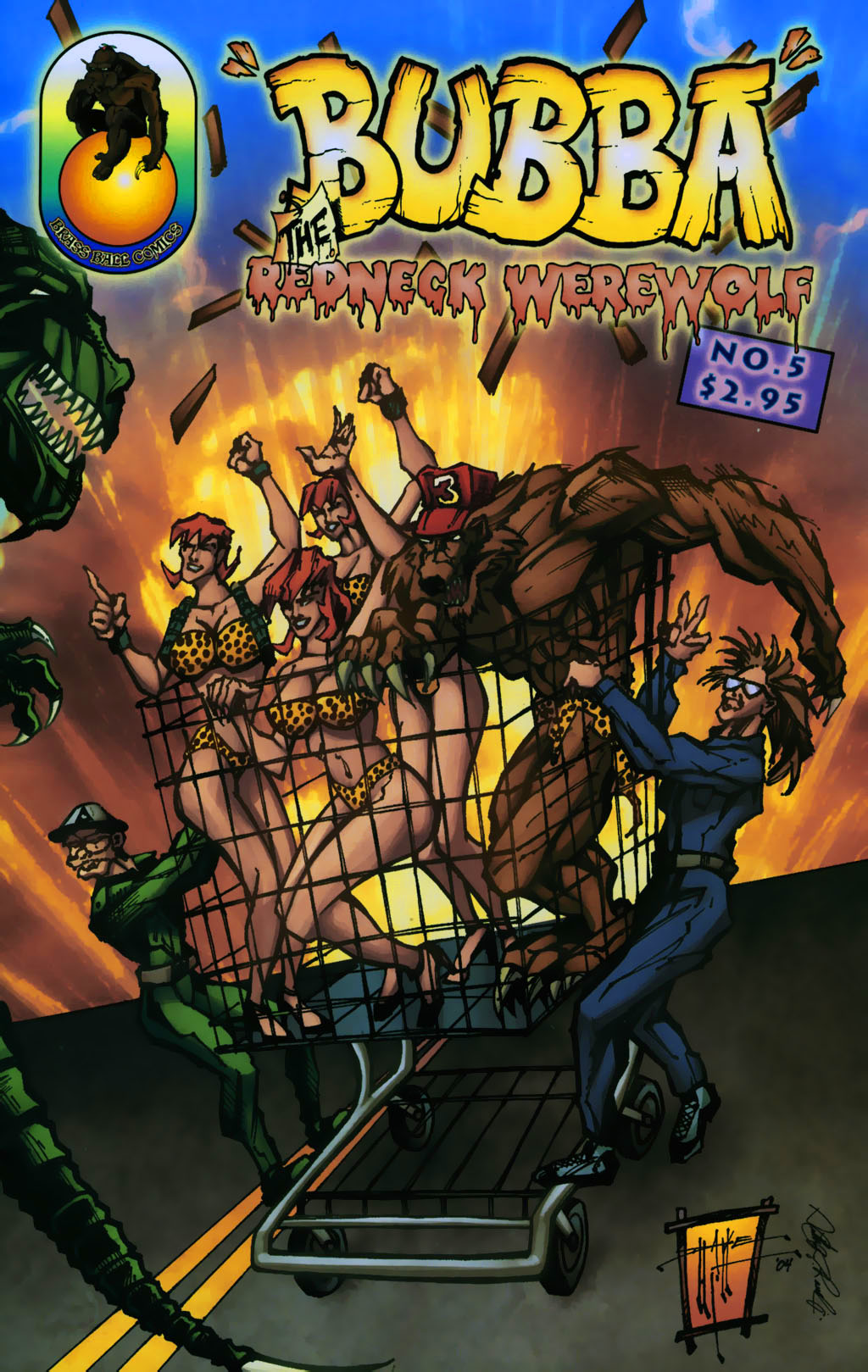 Read online Bubba the Redneck Werewolf comic -  Issue #5 - 1