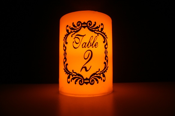 Ten23 Designs: {New Product} Personalizd LED Candles