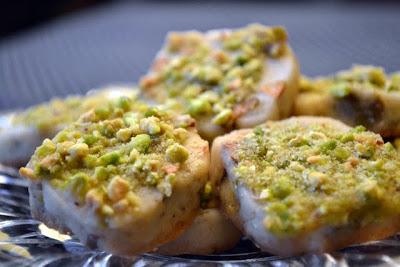 Anush Lini: Rosewater Pistachio Cookies