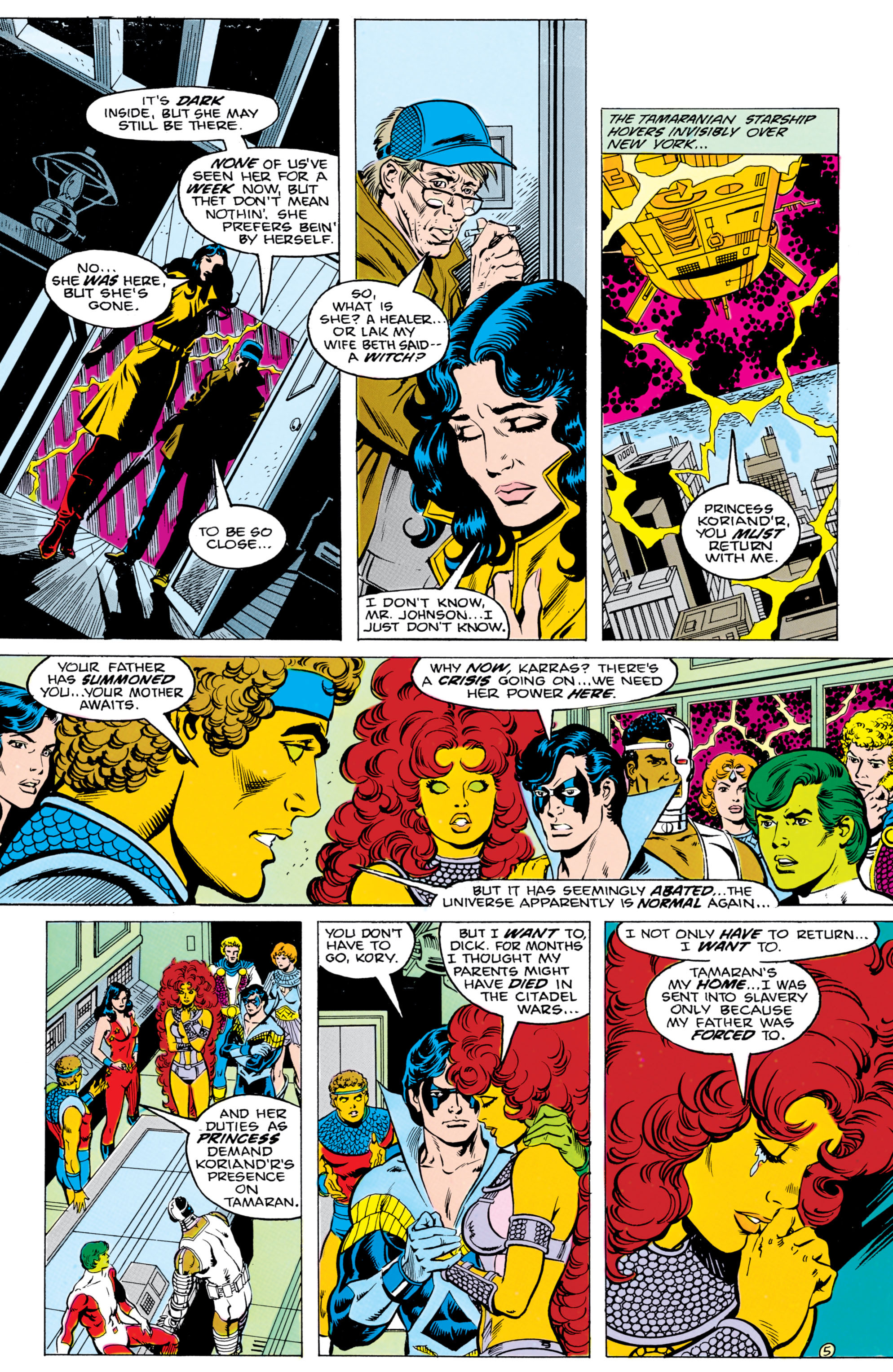 Read online The New Teen Titans (1984) comic -  Issue #14 - 6